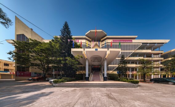 Toàn cảnh khuôn viên Học viện Tài chính