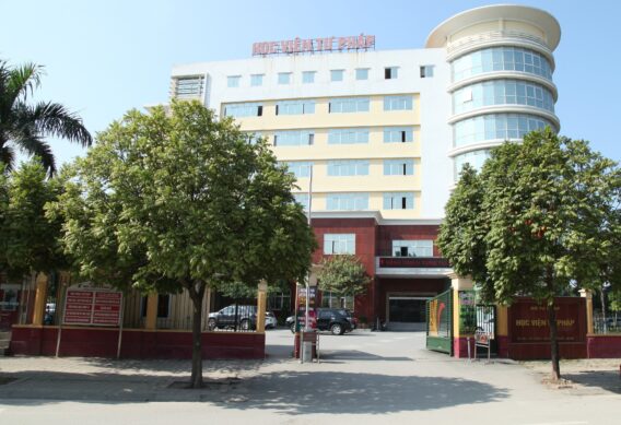 Cổng trường Học viện Tư pháp – Hà Nội