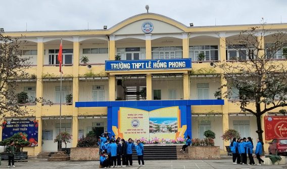 Trường cấp 3 Lê Hồng Phong Nơi Chắp Cánh Tương Lai Học Sinh